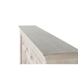 Giner y Colomer Aparador de Madera de Mango Blanco Envejecido 190 cm