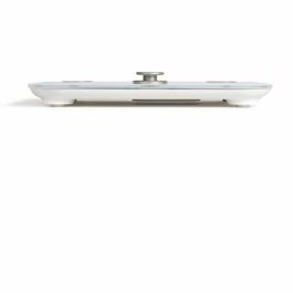 Livoo DOM465W Báscula de Impedancia Sin Batería, 6 Indicadores, Máx. 150 kg, 4 Perfiles, LCD, Blanco