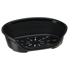 Ferplast Cama de Plástico para Perro y Gato Siesta Deluxe 2 Negra Precio: 11.49999972. SKU: B1DPLJV9FT