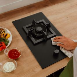 Placa de Gas Cecotec Bolero Squad G 1800S Eternal Nano Glass 5600 W 29 x 50 cm