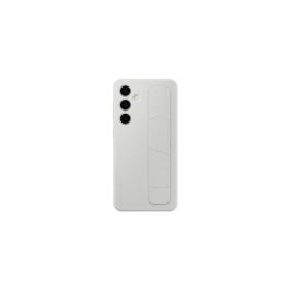 Samsung SAM1727952065046 Funda de silicona con correa para Samsung Galaxy S24 FE Gris