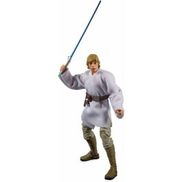 HASBRO Figura Luke Skywalker The Power of the Force Black Series Lucasfilm 50th Anniversary 15cm Articulada con Accesorios