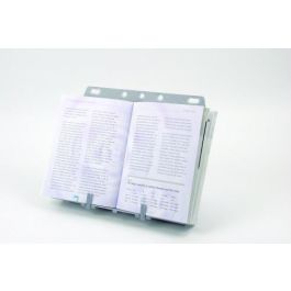 Atril Fellowes Para Libros Plastico Gris Medidas 244x295x50 mm