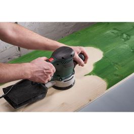 Wolfcraft Disco de Lija Multiorificio para Lijadora Excéntrica Ø125mm Grano 80