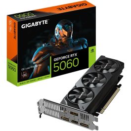 Gigabyte GeForce RTX 5060 OC Low Profile 8GB GDDR7 Tarjeta Gráfica - GV-N5060OC-8GL, PCI-E 5.0, 128bit, 2512MHz Precio: 330.69000041. SKU: B1JWRFQ4GZ