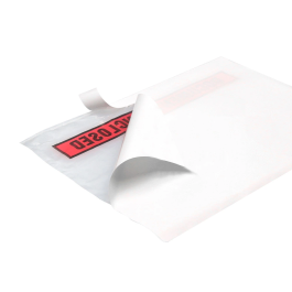 Q-connect Sobre Autoadhesivo Portadocumentos 225x165 mm Paquete de 100 Unidades