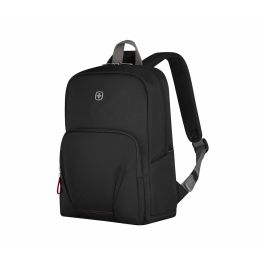 Wenger Motion Chic Mochila para Portátil de 15.6" 40,64cm Negra de Nylon con Compartimento para Tablet, Urbana