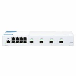 Qnap Switch QSW-M408S 8 Puertos Gigabit LAN 4 Puertos 10GbE SFP+ Smart Managed Precio: 268.49999946. SKU: S55065381
