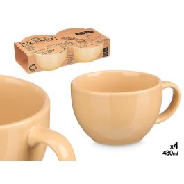 Vessia Set de 4 Tazones de Porcelana Beige, Capacidad 480 ml por Pieza, Dimensiones 29 x 24 x 8.5 cm (Set de 8) Precio: 58.94999968. SKU: B1JTEYB2F6