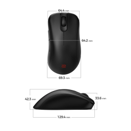 Zowie EC1-DW Ratón Juego Mano Derecha USB Tipo A Óptico 3200 DPI - 9H.N4TBE.A2E Zowie EC1-DW Ratón Juego Mano Derecha USB Tipo A Óptico 3200 DPI - 9H.N4TBE.A2E
