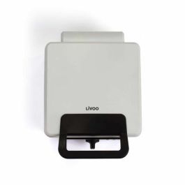 Livoo DOP206 Gofrera con Termostato Regulable, 1200W, 2 Gofres, Superficie 14,5 x 17,5 cm, Antiadherente, Indicadores Luminosos