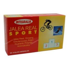INTEGRALIA Geleia Real Sport 20Amp. con Ginseng, Guaraná y Aminoácidos para Energía y Vitalidad Deportiva Precio: 23.4999996. SKU: B16ZZGC3NE