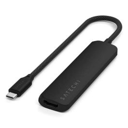 Satechi Adaptador Multipuerto USB-C Delgado 4 en 1, 4K HDMI, USB 3.0, 10Gbps, Negro Precio: 76.4999994. SKU: B1KCHW6WMG