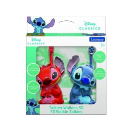 Lexibook Walkie-talkies Stitch 3D AAALJ50551 - Alcance 500m, 2 Canales, Diseño 3D Precio: 50.49999977. SKU: B19G6FK9T8