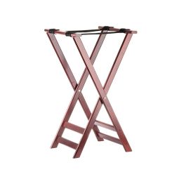 TABLECRAFT - 21 - Soporte de tijera para bandejas - 42 x 42 x 81 cm - Madera Precio: 73.50000042. SKU: B159BCT6HP