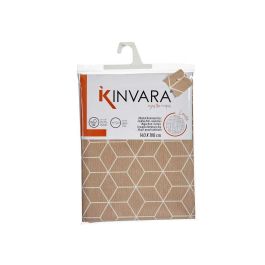 Mantel Kinvara CUBIC-26195-3 Blanco Beige Loneta