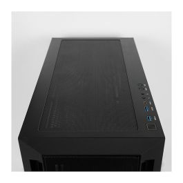 Chieftec GA-01B-M-OP Caja Gaming Midi Tower ATX Negra para PC de Juego con Panel de Vidrio Templado
