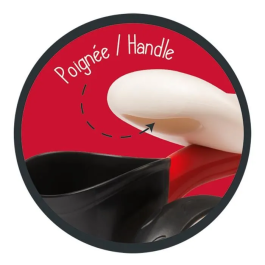 Smoby Correpasillos Rookie Rojo de Metal con Ruedas de Goma