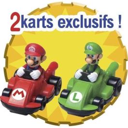 Epoch Mario Kart Racing DX: Pista de Carreras con Karts de Mario y Luigi, Supera Obstáculos en una Frenética Competición Epoch Mario Kart Racing DX: Pista de Carreras con Karts de Mario y Luigi, Supera Obstáculos en una Frenética Competición