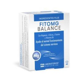 Fitomg Balance Magnesio Bisglicinato Citrato con L-Glicina Taurina y Vitamina B6 60 Cápsulas Veganas para Nervios Cansancio Precio: 20.5000004. SKU: B1JEFQDBSY
