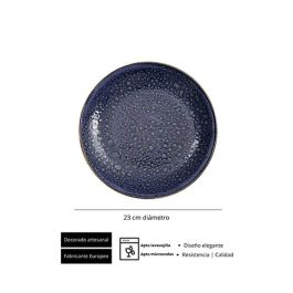 Moon Blue Plato Hondo 23 Cm (6 Unidades) Moon Blue Plato Hondo 23 Cm (6 Unidades)