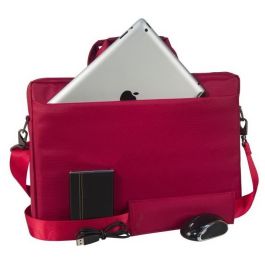 RIVACASE 8630 - Bolsa para Portátil Tiergarten 15,6" Roja