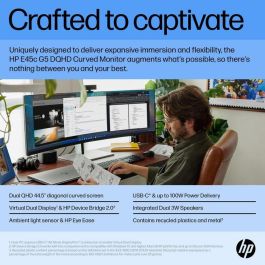 HP E45c G5 DQHD Curved Monitor HP E45c G5 DQHD Curved Monitor