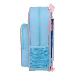 Safta Mochila Infantil Adaptable a Carro Stitch Happy 340x260x110 mm