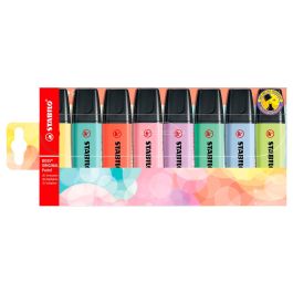 Rotulador Stabilo Boss Fluorescente 70 Pastel Estuche De 8 Unidades Colores Surtidos