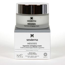 Sesderma MESOSES Crema Antienvejecimiento Suprema, Antiarrugas Facial, Reafirmante e Hidratante con Efecto Tensor 50 ml