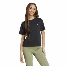 Camiseta de Manga Corta Mujer Adidas Essentials Negro