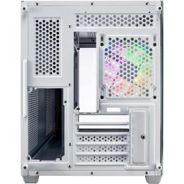 FSP S380-WA Midi FSP Torre Blanca Micro ATX/Mini-ITX PC Juego con Iluminación ARGB