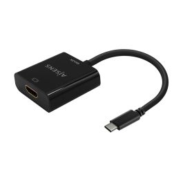 AISENS - CONVERSOR USB-C A HDMI 4K@30HZ, USB-C/M-HDMI/H, NEGRO, 15CM Precio: 7.58999967. SKU: B1DXFGYYF9