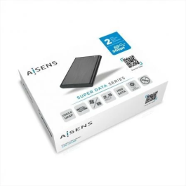 Aisens CAJA EXTERNA 2,5" ASE-2525B 9.5MM SATA A USB 3.0/USB3.1 GEN1, NEGRA
