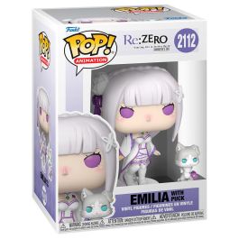 FUNKO POP! Re:Zero Starting Life in Another World Emilia, Figura de Vinilo Coleccionable
