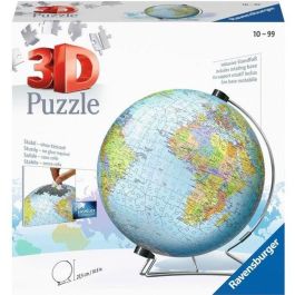 Ravensburger Puzzle 3D Globo Terráqueo Educativo de 540 piezas, montaje sencillo sin pegamento para +10 años. Precio: 54.49999962. SKU: S7123810