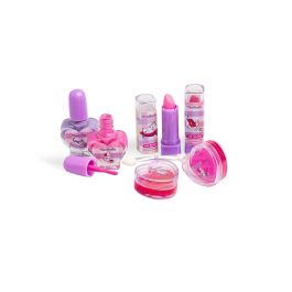 Martinelia 85476 Set de Belleza Lulu & Duky: 2 Labiales, Paleta de Sombras, 2 Esmaltes de Uñas, 2 Lip Glosses y Stickers