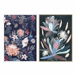 Cuadro Moderno DKD Home Decor Azul 4.3 x 73 x 53 cm (2 Unidades) Precio: 33.4999995. SKU: S3017941