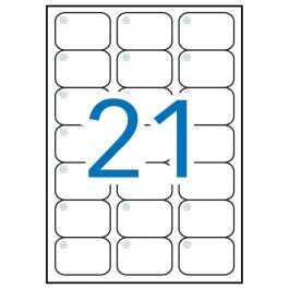 Apli Etiquetas Adhesivas Para Congelador 63,5 X 38,1 mm Láser C-Romos 21 X 10H Blanco Precio: 7.58999967. SKU: B1K2EC25XX