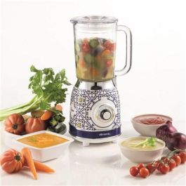 Ariete Batidora de Vaso de Vidrio con 4 Cuchillas de Acero Inoxidable y 4 Velocidades Ariete Batidora de Vaso de Vidrio con 4 Cuchillas de Acero Inoxidable y 4 Velocidades