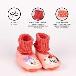 Cerdá t021 Zapatillas de Casa tipo Bota Minnie Mouse Rosa Talla 21
