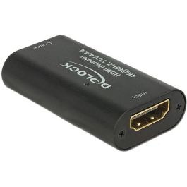 DeLOCK 11462 Repeater HDMI 4K 60 Hz UHD, Extensor de Señal hasta 30 metros, Hembra/Hembra, Negro Precio: 47.68999983. SKU: B1JZQXGERM