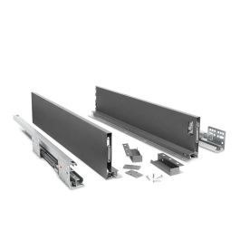 HERRAJES ALK Cajón Extrafino 14mm Extracción Total Acabado Antracita Medida 500 Cierre Amortiguado Precio: 22.49999961. SKU: B1EM2FQMNR