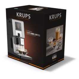Krups EA 877 D Intuition Experience+ Máquina Espresso Automática 3 L Molinillo Integrado Negro Acero Pulido 1550W
