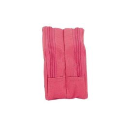 Safta blackfit8 Portatodo Doble Fresa Rosa 600D Polyester