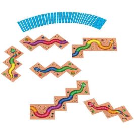 Mercurio Juego Serpentina ¿Quién Puede Ayudar A Poner Los Colores En Orden? 4 Años Cartas