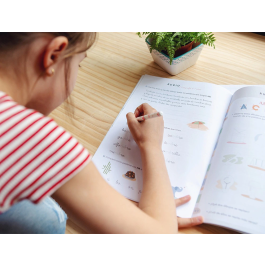 Rubio Cuaderno Iniciación a la Lectura para +4 Años con Formato DIN A5