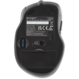Kensington MY310 EQ Ratón Inalámbrico Ergonómico Mediano, Óptico con DPI Ajustable, Botones de Navegación, Materiales Reciclados