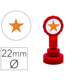 Artline Sello Emoticono Estrella Color Oro 22 mm Diámetro Precio: 7.49999987. SKU: B1KFE6XDPR