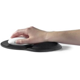 Durable Alfombrilla de Ratón con Gel Ergonómico Ergotop, Reposamuñecas Acolchado, Color Antracita
